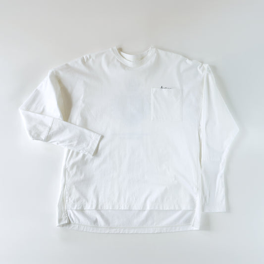 "With T" Long sleeve Logo print